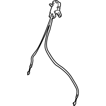 5093669AB Mopar Seat Back Release Cable Illustration 1 of 1