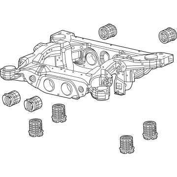 Dodge Charger Daytona Axle Beam - 68585897AC
