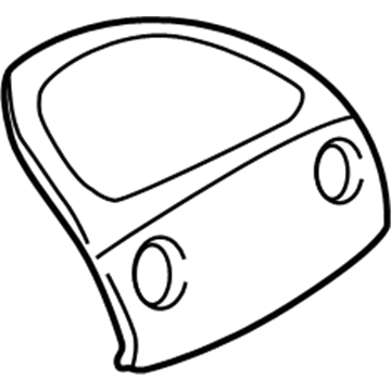 Mopar MR791349 Instrument Panel Pad MR791349 Mopar Instrument Panel Pad Illustration 1 of 1