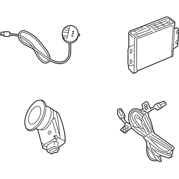 2013 Jeep Grand Cherokee Parking Assist Distance Sensor - 82212465