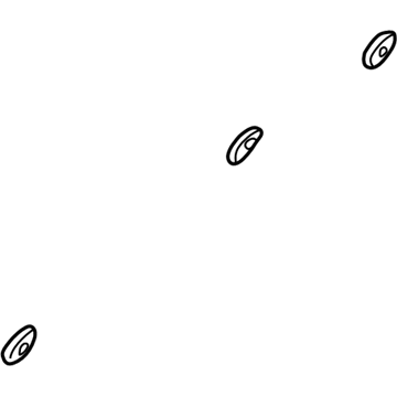 MB364453 Mopar Bumper-Door Glass Illustration 1 of 1