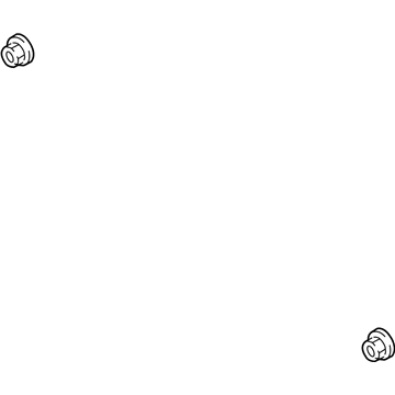 6101736 Mopar Hexagon Nut Illustration 1 of 1