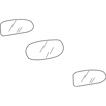 5136092AA Mopar Mirror Replacement Glass Kit Illustration 1 of 1