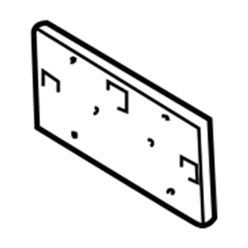 2004 Dodge Stratus License Plate - MR971034