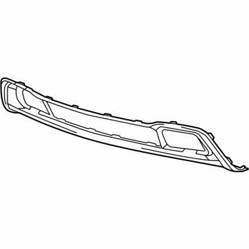 68143070AD Mopar Fascia Grille Illustration 1 of 1