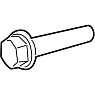 68012157AA Mopar Hexagon Head Bolt Illustration 1 of 1