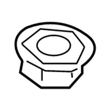 5136123AA Mopar Nut-Ball Joint Illustration 1 of 1