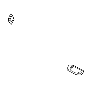 68449247AA Mopar Lamp Opening Illustration 1 of 1