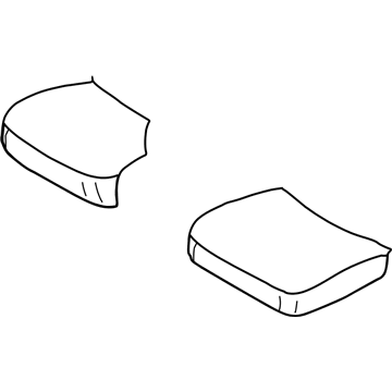 WS471QLAA Mopar Front Seat Driver Cushion Illustration 1 of 1