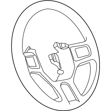 2016 Ram 2500 Steering Wheel - 5RC75DX9AA