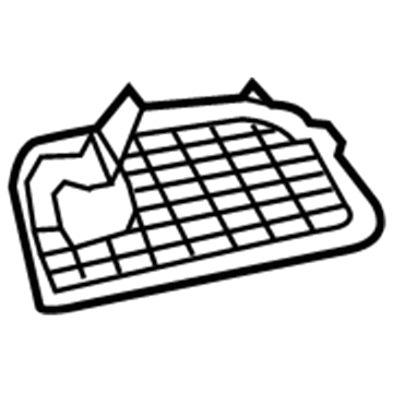 1UY281X9AC Mopar Air Conditioning & Heater Outlet Illustration 1 of 1