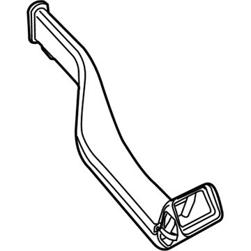 68159509AD Mopar Floor Console Duct Illustration 1 of 1