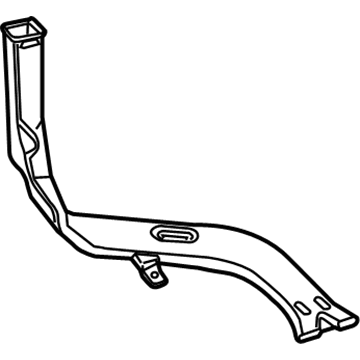 68103154AB Mopar Duct-Air To Rear Seat Illustration 1 of 1