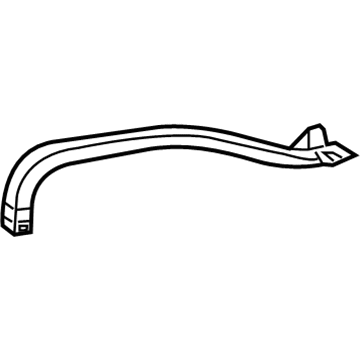 68104362AA Mopar Demister Duct Illustration 1 of 1
