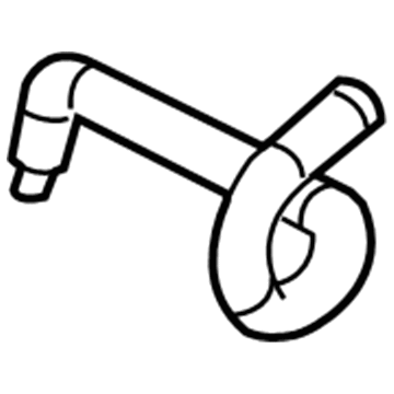 Ram Brake Booster Vacuum Hose - 4581635AF