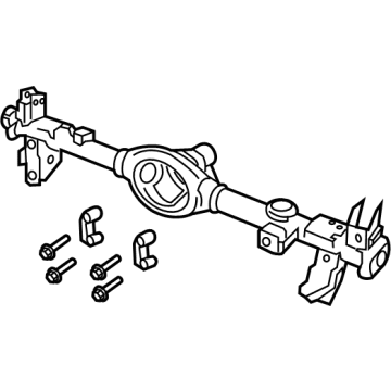 68401586AA Mopar Rear Axle Housing Illustration 1 of 1