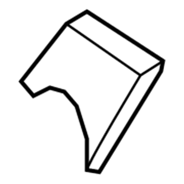 1DQ37BD3AA Mopar Seat Anchor Cover Illustration 1 of 1