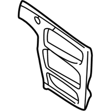 MN81JX8AB Mopar Instrument Panel Bezel Illustration 1 of 1