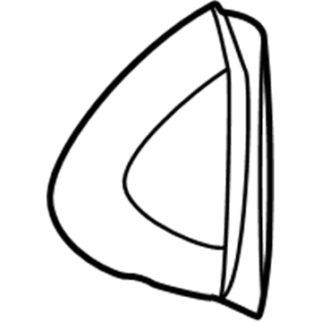 MN86XT5AB Mopar Instrument Panel Cap End Illustration 1 of 1