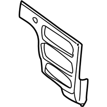 PD951DV Mopar Instrument Panel Bezel Illustration 1 of 1