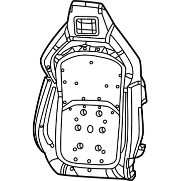 Dodge Charger Daytona Seat Cushion - 68571871AB