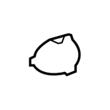 5303889AB Mopar Lamp Opening Cover Illustration 1 of 1