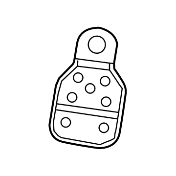 68552531AA Mopar Bladder-Seat Back Illustration 1 of 1