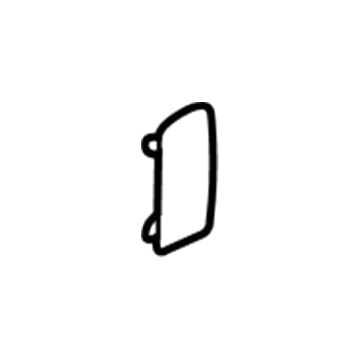 Mopar WR17ZJ3AA C Pillar Panel WR17ZJ3AA Mopar C Pillar Panel Illustration 1 of 1