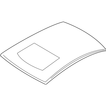 Mopar 5008567AD Roof Panel 5008567AD Mopar Roof Panel Illustration 1 of 1