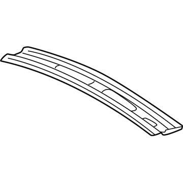 4783855 Mopar Windshield Frame Illustration 1 of 1