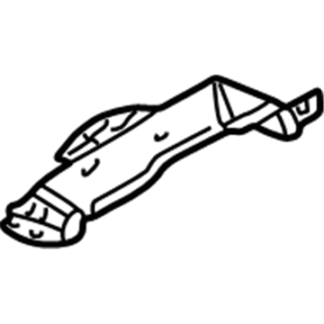 5256495AE Mopar Floor Pan Reinforcement Illustration 1 of 1