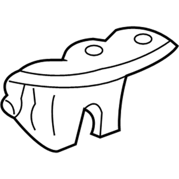 55360237AB Mopar Fender Bracket Illustration 1 of 1