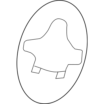 4676801 Mopar Gasket-Side Marker Lamp Illustration 1 of 1