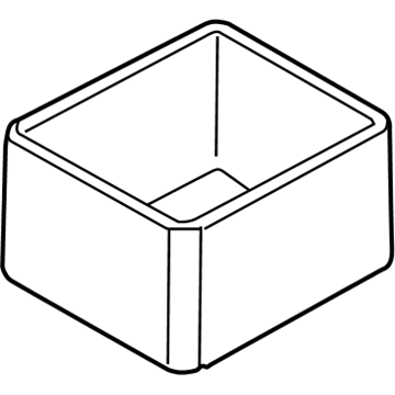 Mopar 5033354AA Battery Shield 5033354AA Mopar Battery Shield Illustration 1 of 1