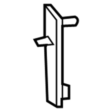 Mopar UC38BD1AA Seat Belt Turning Loop Adjuster UC38BD1AA Mopar Seat Belt Turning Loop Adjuster Illustration 1 of 1