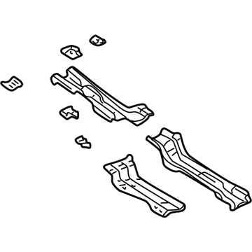 Mopar 55257119AB Support-UNDERBODY Front 55257119AB Mopar Support-UNDERBODY Front Illustration 1 of 1