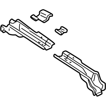 55257123AD Mopar Support-UNDERBODY Front Illustration 1 of 1