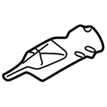 Mopar 55257340AA Bracket-Seat Support 55257340AA Mopar Bracket-Seat Support Illustration 1 of 1