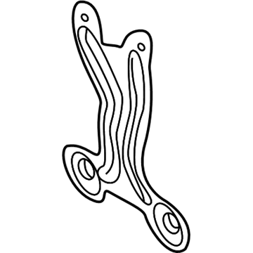 5278554AB Mopar Vapor Canister Bracket Illustration 1 of 1