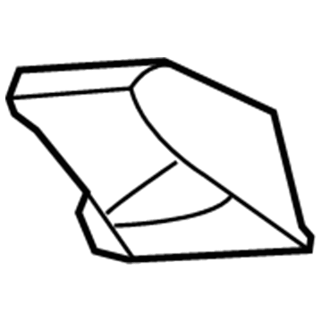 68044766AA Mopar Heat Shield Illustration 1 of 1