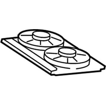 Dodge Sprinter 2500 Fan Blade - 68012643AA