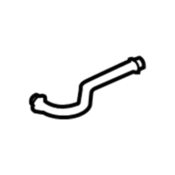 Mopar 68012616AA Heater Hose 68012616AA Mopar Heater Hose Illustration 1 of 1
