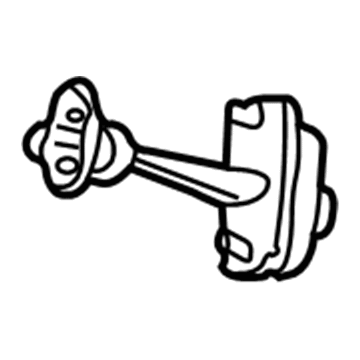 55177036AC Mopar Check-Rear Door Illustration 1 of 1