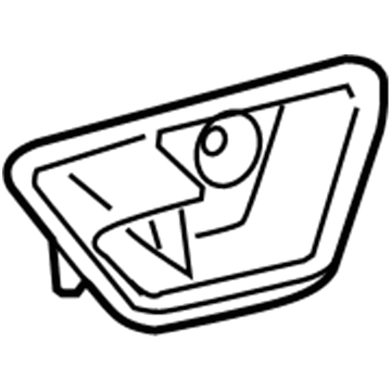 1TX39DX9AC Mopar Panel-Remote Handle Illustration 1 of 1