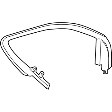 2016 Dodge Journey Door Moldings - 1EF03DX9AD