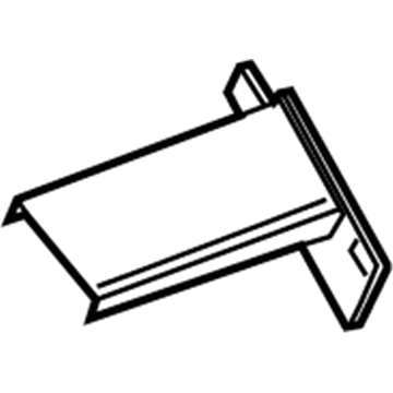 68096087AB Mopar Extension-Lower Load Beam Illustration 1 of 1
