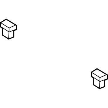 4519960AB Mopar RETAINER-Seat Cushion To Floor Pan Illustration 1 of 1