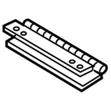 Mopar 5072906AA Hinge Int-Floor Console Lid 5072906AA Mopar Hinge Int-Floor Console Lid Illustration 1 of 1