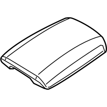 WD591J8AB Mopar Cover-Floor Console Bin Illustration 1 of 1