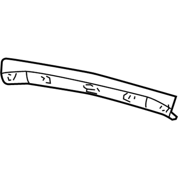 TW50DW1AE Mopar Panel-Rear Header Illustration 1 of 1